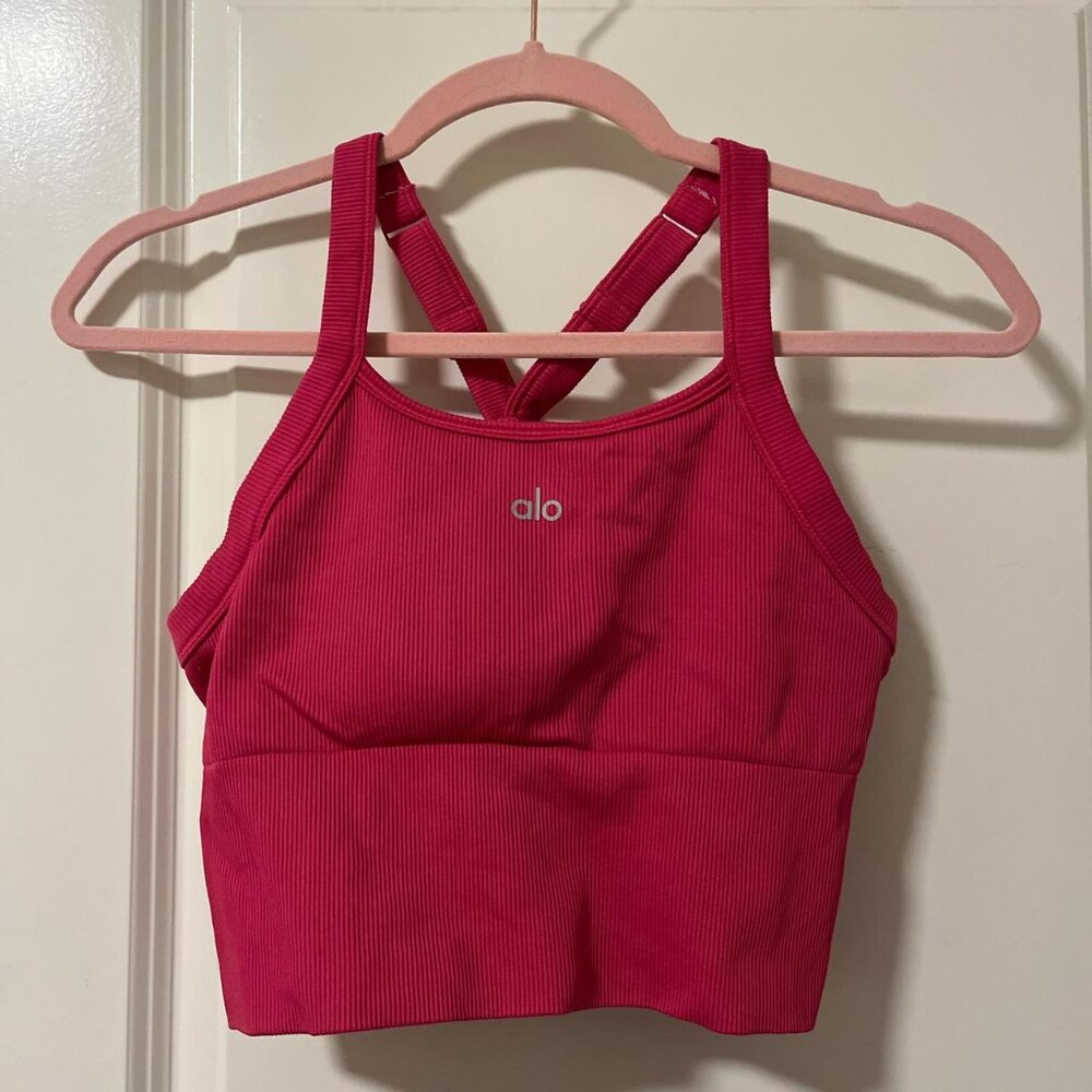 Alo Yoga Seamless Ribbed Tank size M